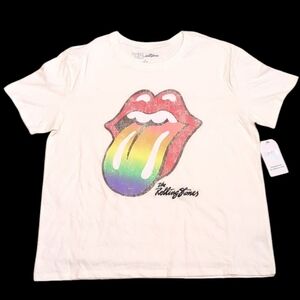 Rolling Stones Ladies Tee Shirt, Time & Tru NWT